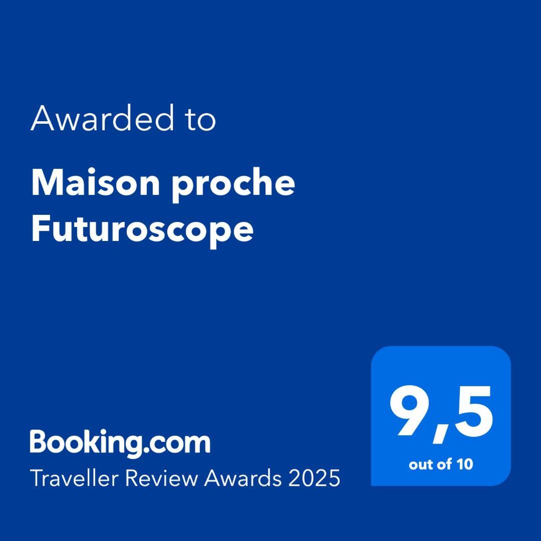 Maison Proche Futuroscope Chasseneuil-du-Poitou Exteriör bild